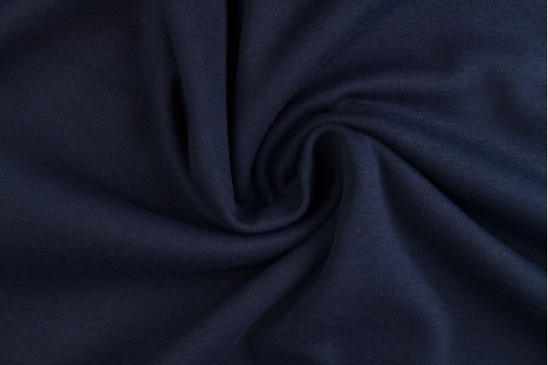 Alpenfleece-Strick Stoff sweat marine