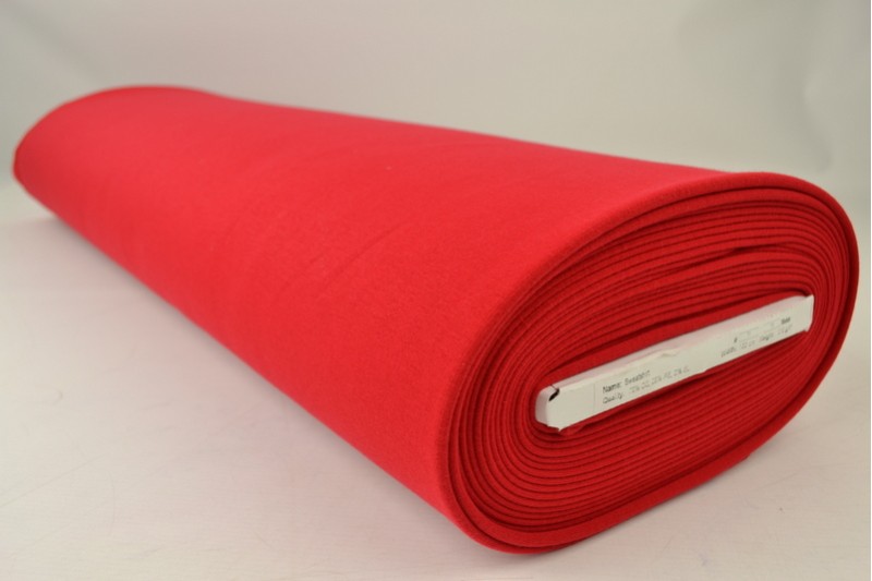 Alpenfleece-Strick Stoff sweat rot, Rolle