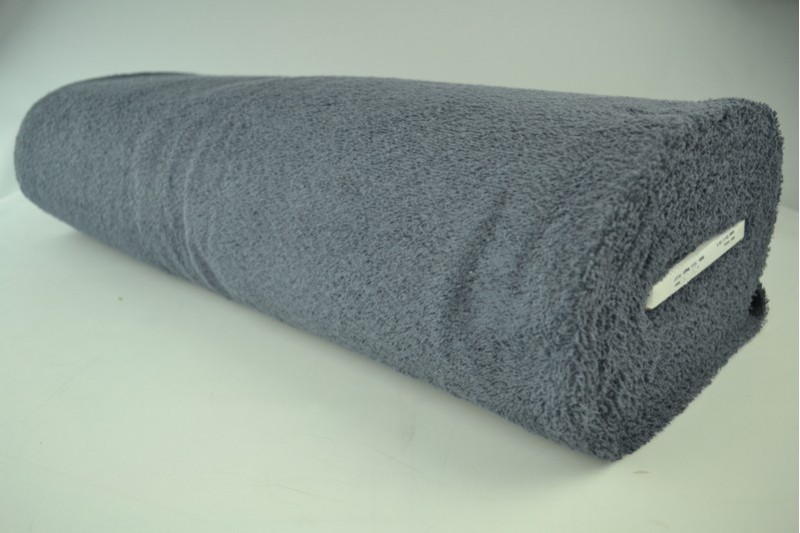Baumwollfrottee Frottee dunkelgrau, Rolle