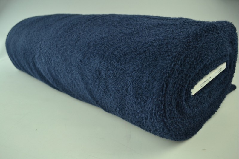 Baumwollfrottee Frottee marine, Rolle