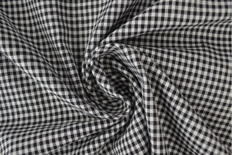 Bauernkaro Vichy 04-02 schwarz