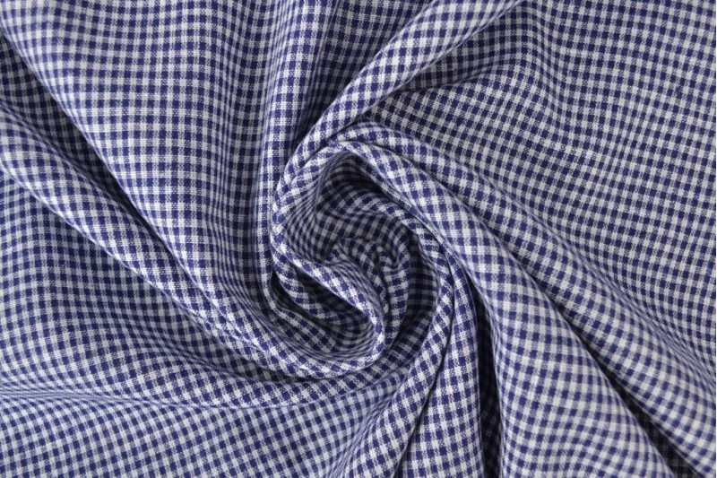 Bauernkaro Vichy 05-04 blau