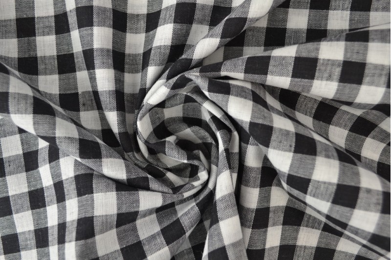 Bauernkaro Vichy 07-03 schwarz