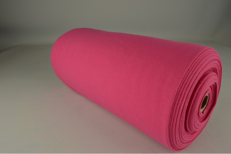 Glattes Bündchen Bündchen fuchsia, Rolle