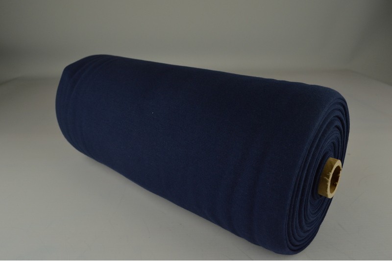 Glattes Bündchen Bündchen navy, Rolle