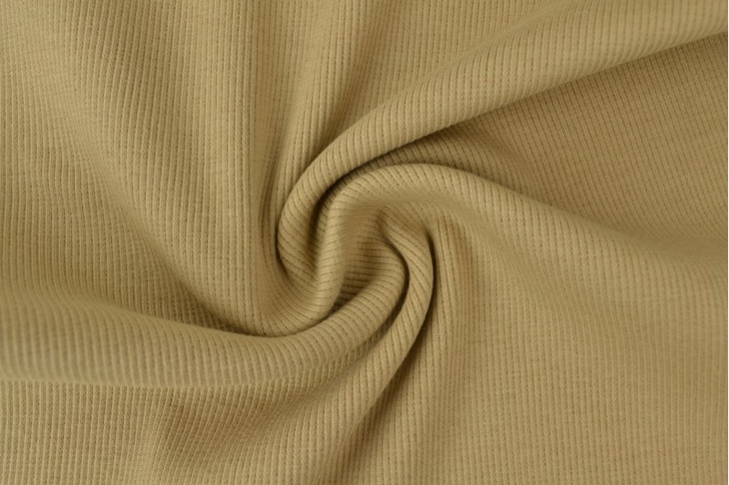 Feinrippbündchen beige