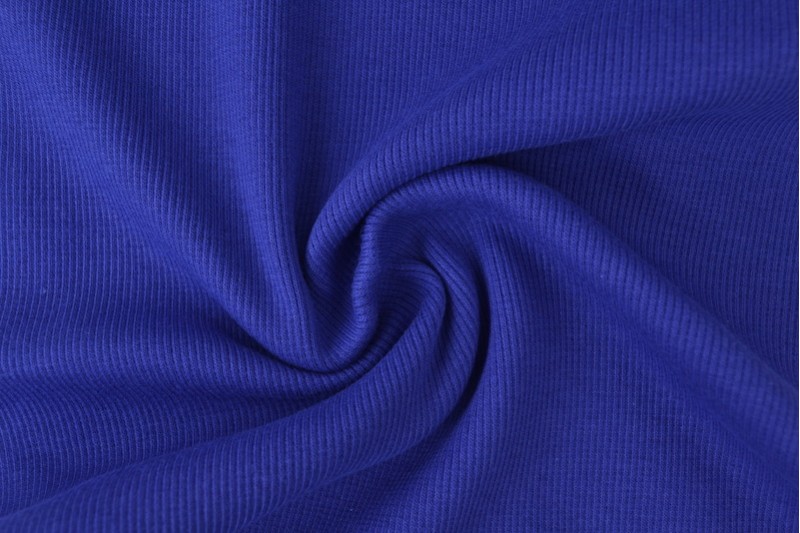 Feinrippbündchen dunkelblau