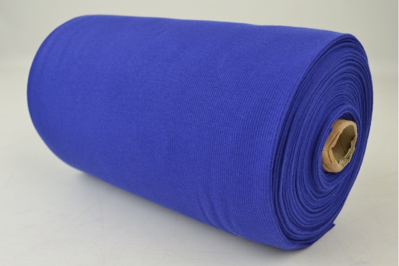 Feinrippbündchen dunkelblau, Rolle