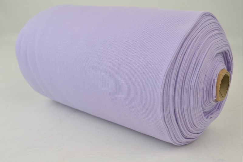 Feinrippbündchen lavendel, Rolle