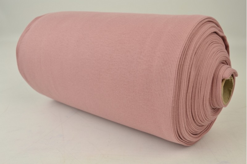 Feinrippbündchen vieux rosa, Rolle