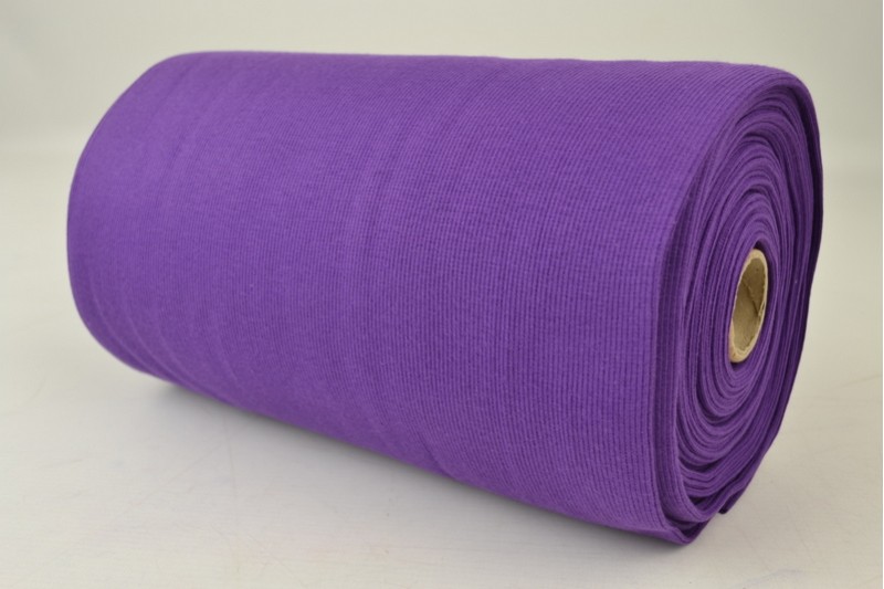 Feinrippbündchen violettt, Rolle