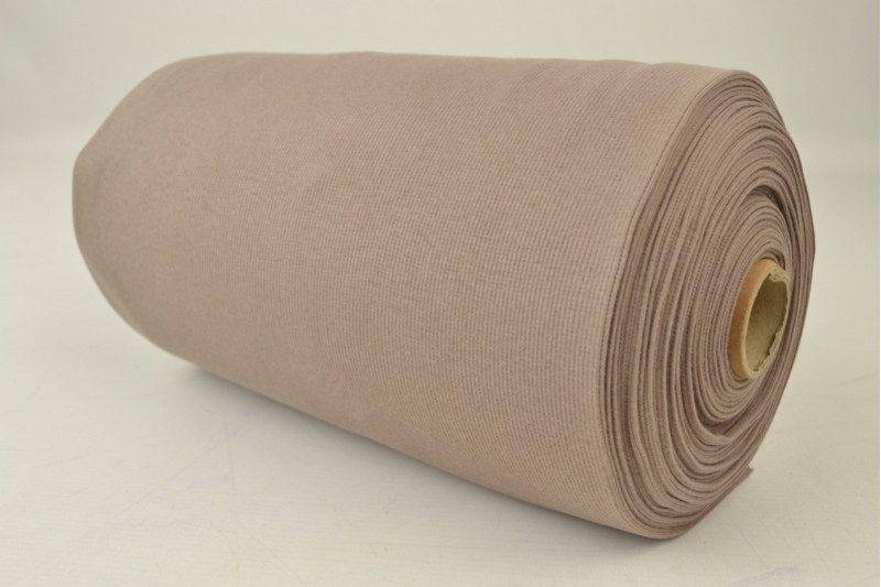 Feinrippbündchen taupe, Rolle