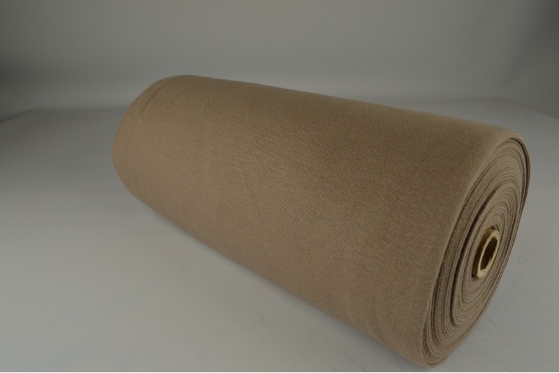 Glattes Bündchen Bündchen taupe, Rolle