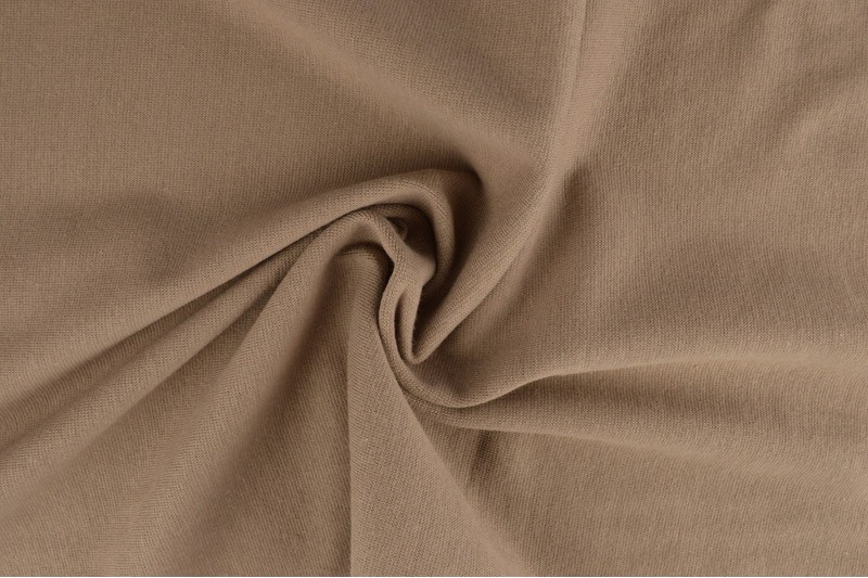 Glattes Bündchen Bündchen taupe