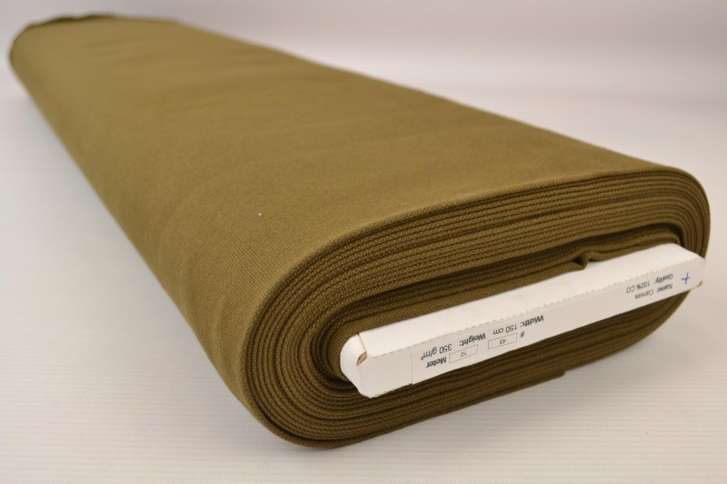 Baumwollcanvas 350 g/m² braun, Rolle