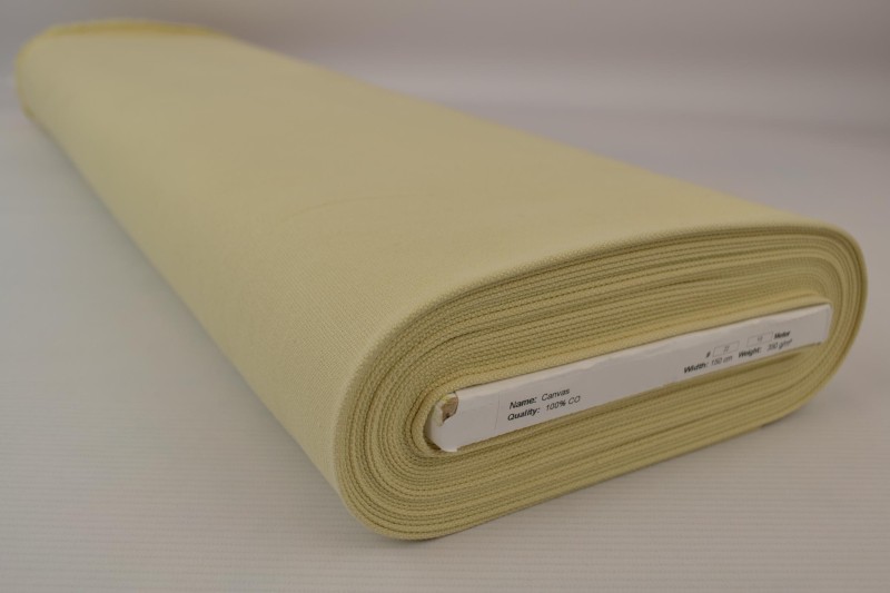 Baumwollcanvas 350 g/m² champagnerr, Rolle