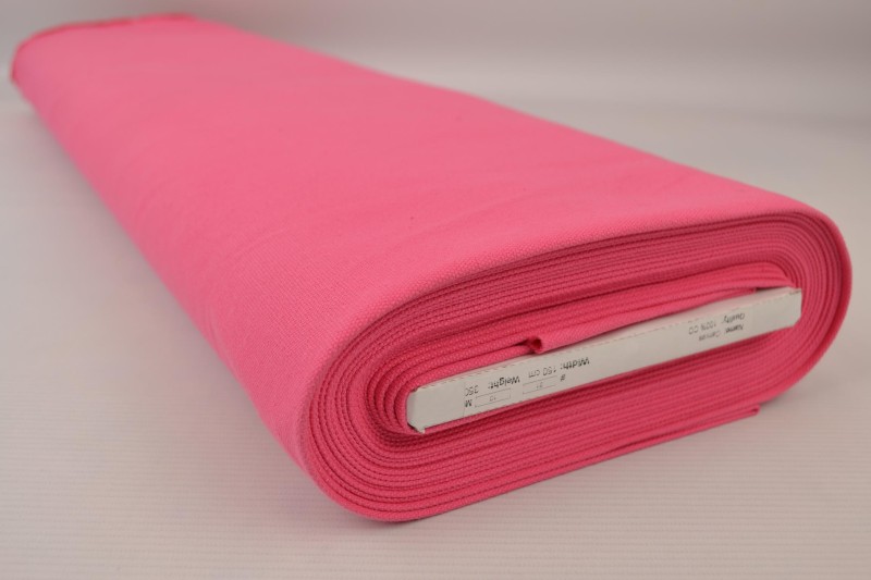 Baumwollcanvas 350 g/m² fuchsia, Rolle
