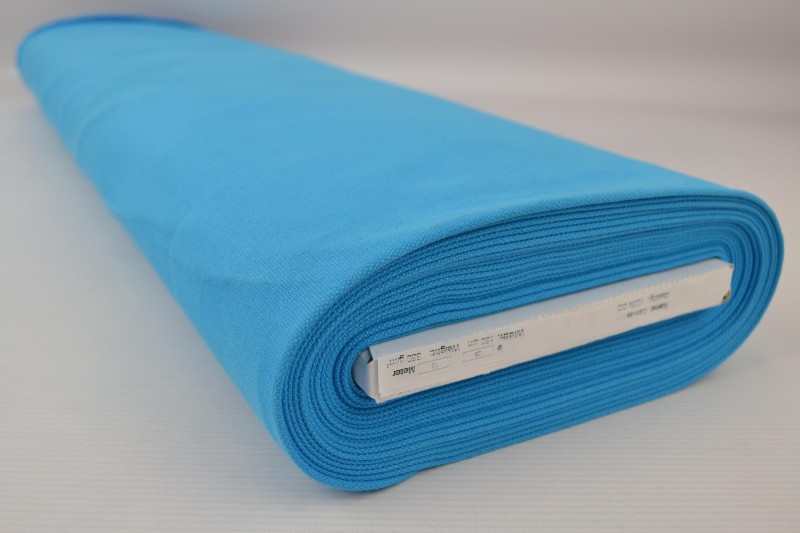 Baumwollcanvas 350 g/m² petrol, Rolle