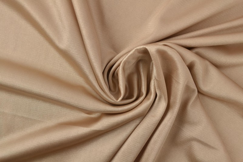 Charmeuse-Futter taupe hell