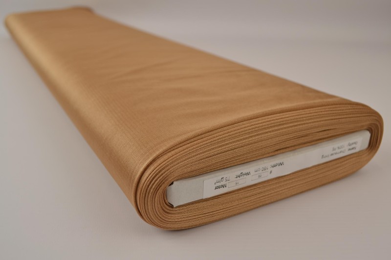 Charmeuse-Futter taupe, Rolle