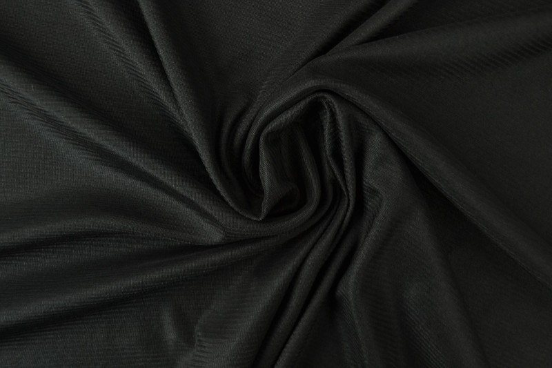 Charmeuse-Futter schwarz