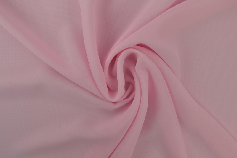 Musselin (Chiffon) babyrosa