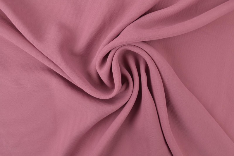 Musselin (Chiffon) vieux dunkelrosa