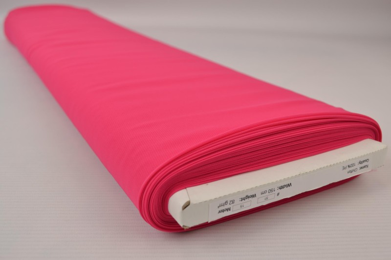 Musselin (Chiffon) fuchsia, Rolle