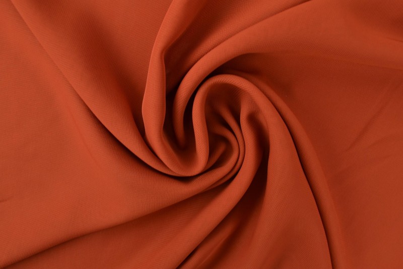 Musselin (Chiffon) kupfer