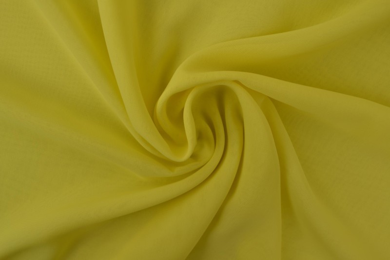 Musselin (Chiffon) gelb hell