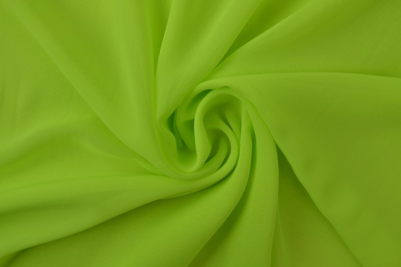 Musselin (Chiffon) grün citron