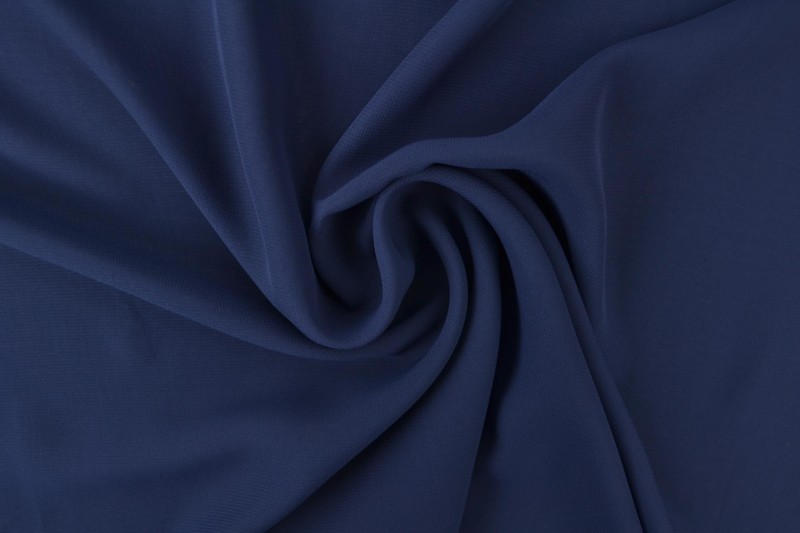 Musselin (Chiffon) navy