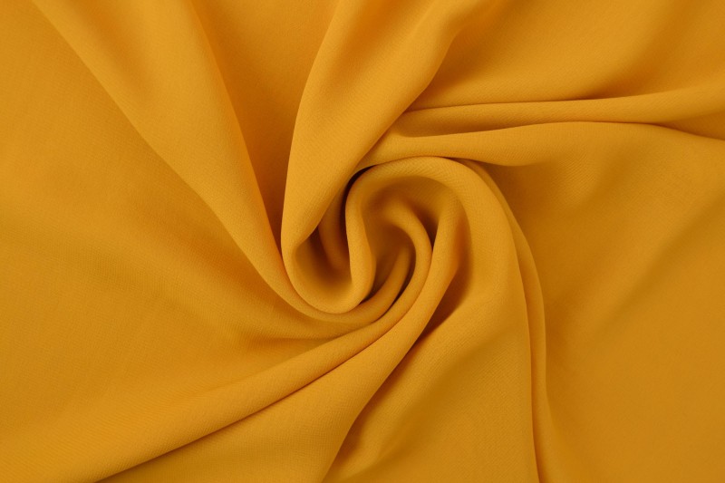Musselin (Chiffon) ocker