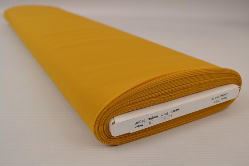 Musselin (Chiffon) ocker, Rolle