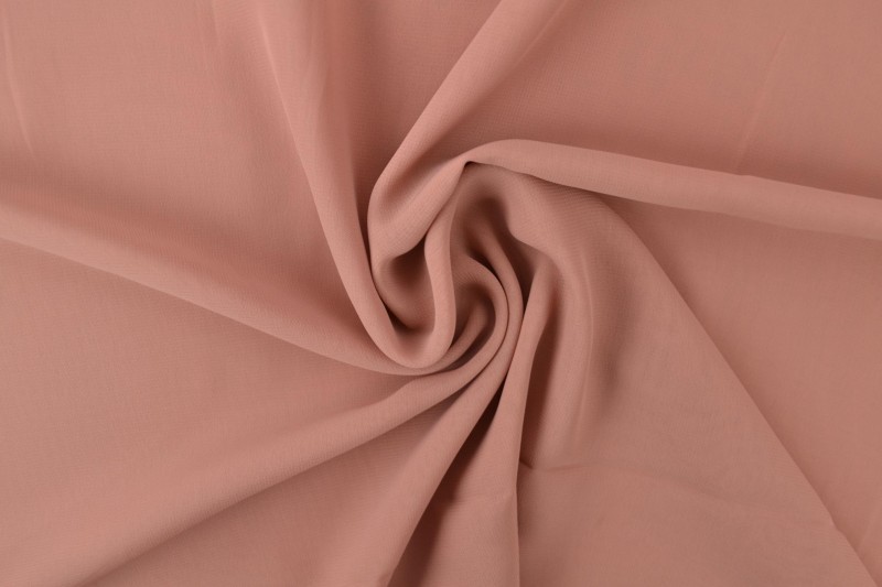 Musselin (Chiffon) vieux rosa