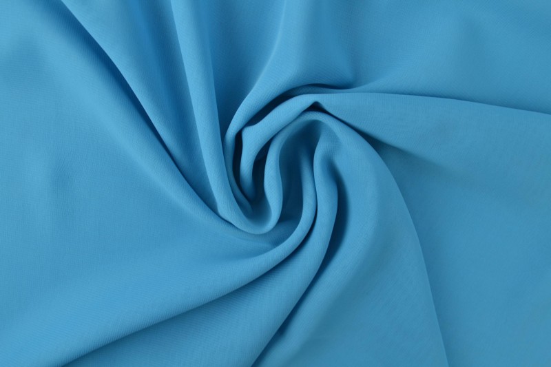 Musselin (Chiffon) petrol