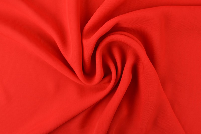 Musselin (Chiffon) rot