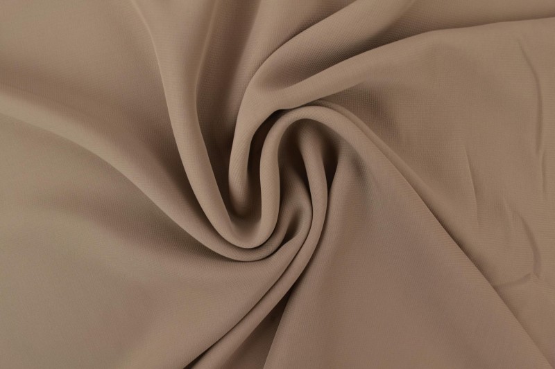 Musselin (Chiffon) taupe