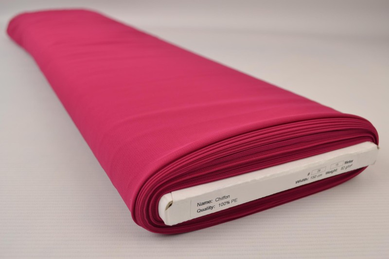 Musselin (Chiffon) bordeaux, Rolle