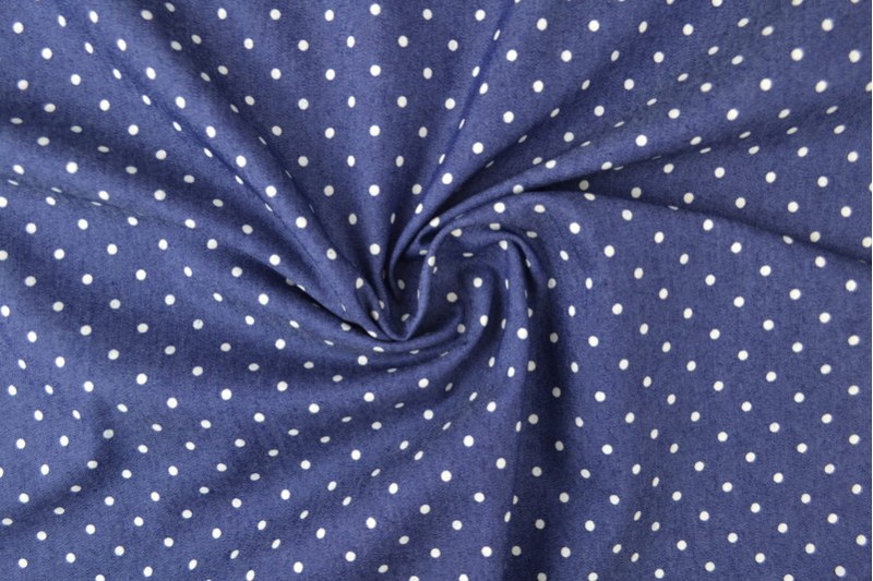 Bedruckter gewaschener Chambray-Denim bedruckt 14-04