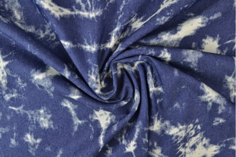 Bedruckter gewaschener Chambray-Denim bedruckt 17-04