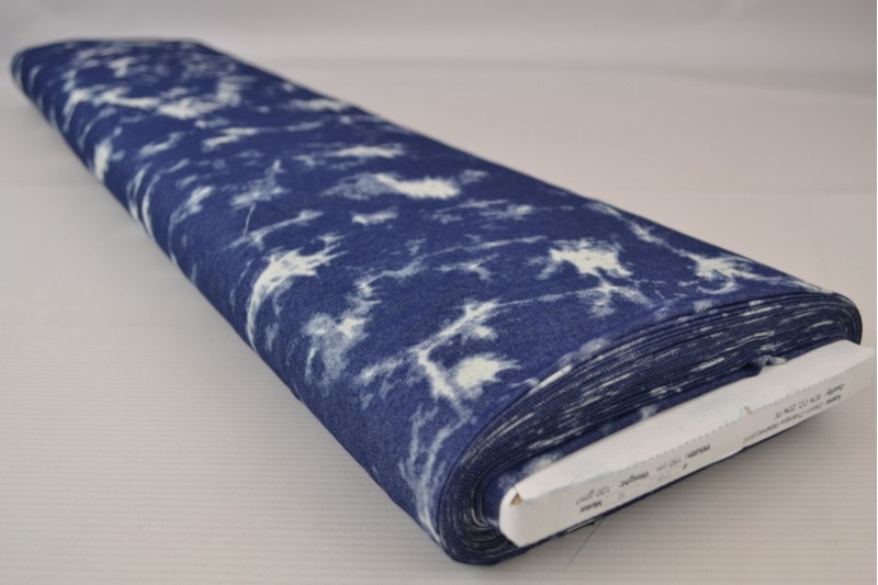 Bedruckter gewaschener Chambray-Denim bedruckt 17-04, Rolle