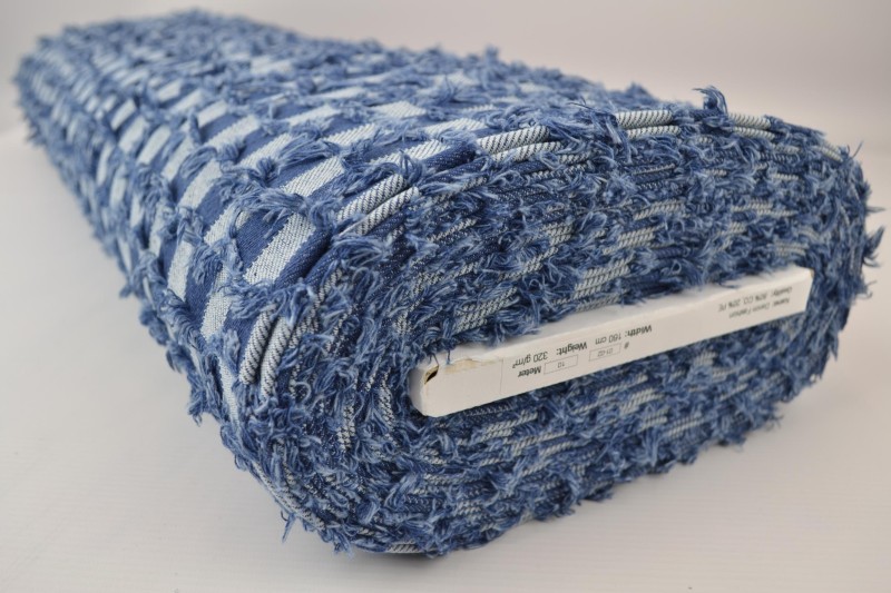 Fashion-Denim checks frayed 01-02, Rolle