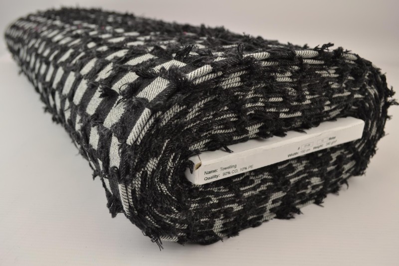 Fashion-Denim checks frayed 01-04, Rolle