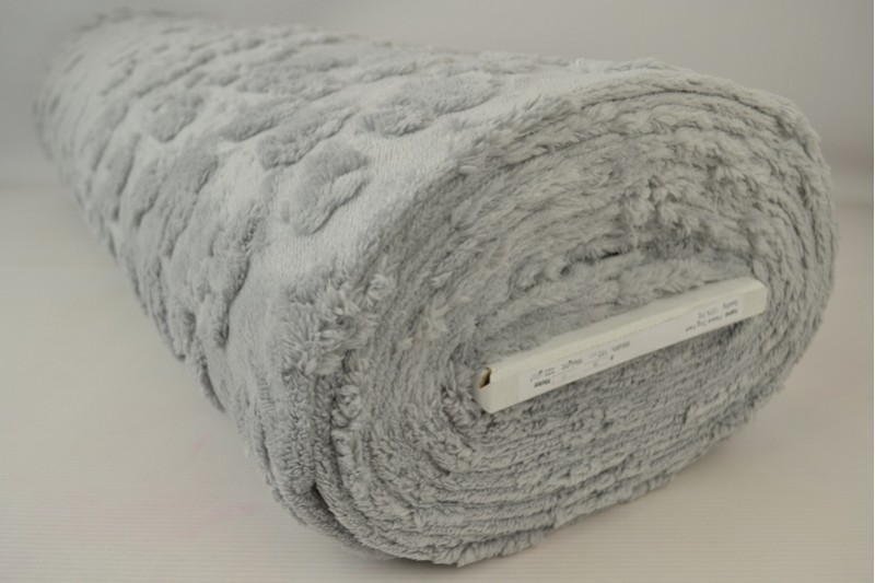 Pfoten-Fleece silbergrau, Rolle