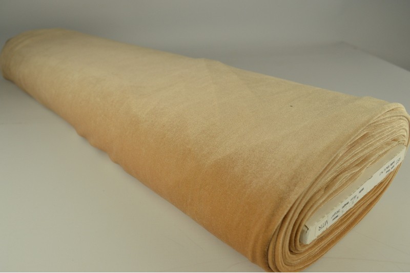 Stretch-Samt Samt stretch beige, Rolle