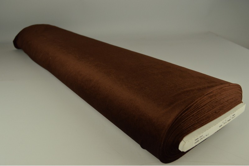 Stretch-Samt Samt stretch braun, Rolle