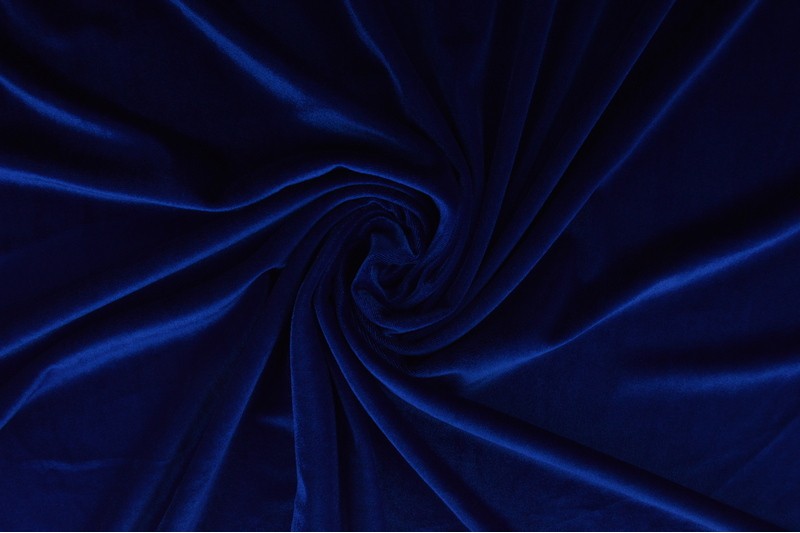 Stretch-Samt Samt stretch dunkelblau