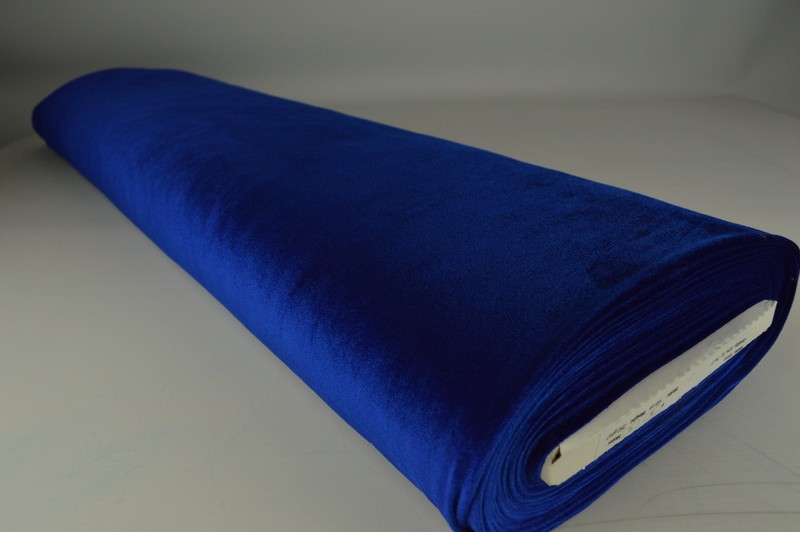 Stretch-Samt Samt stretch dunkelblau, Rolle