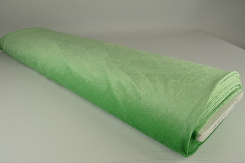 Stretch-Samt Samt stretch grün, Rolle